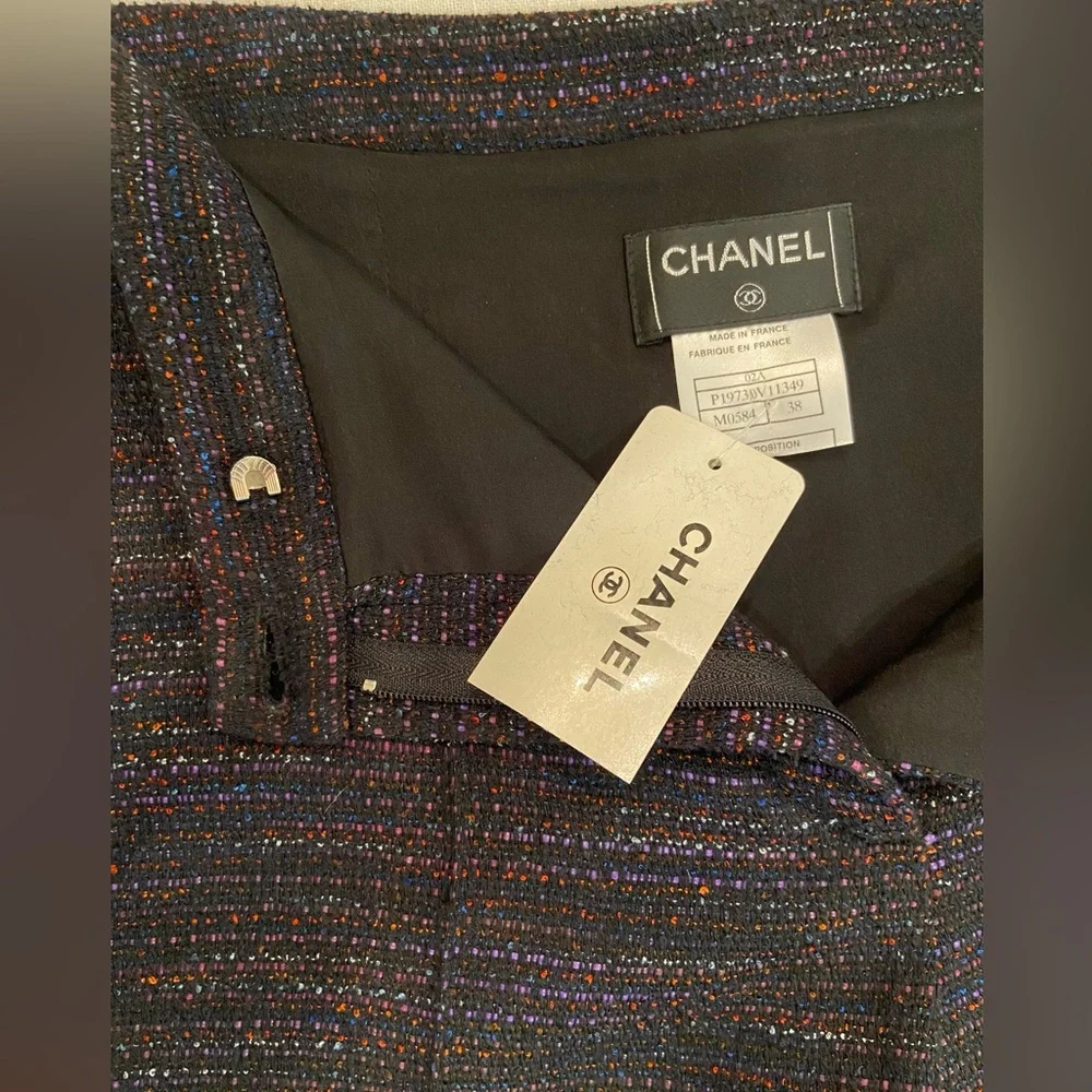 STUNNING, RARE CHANEL High-Waisted Wide-Leg Trousers